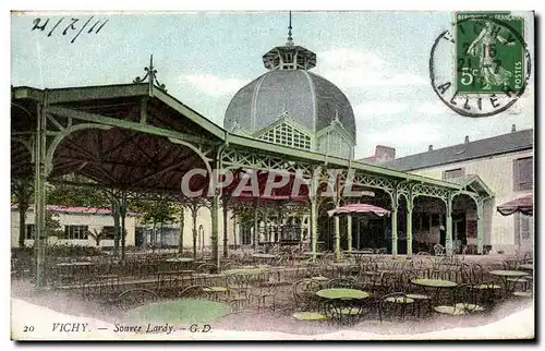 Cartes postales Vichy Source Lardy