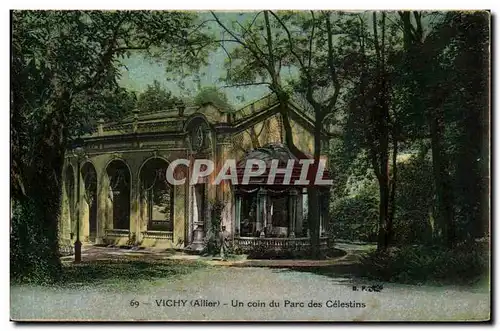 Cartes postales Vichy Un coin Du Parc Des Celestins