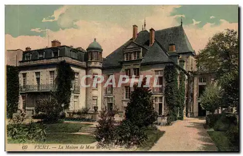 Cartes postales Vichy La Maison De Mme De Sevigne