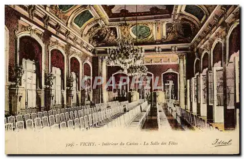 Cartes postales Vichy Interieur Du Casino La Salle Des Fetes