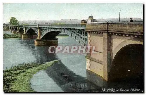 Cartes postales Vichy Le Pont Sur l&#39Allier