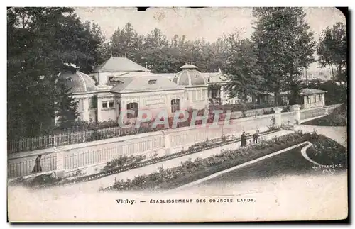 Cartes postales Vichy Etablissement Des Sources Lardy