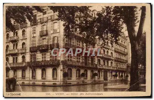 Cartes postales Vichy Hotel Des Ambassadeurs