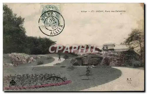 Cartes postales Parc Des Celestins Vichy