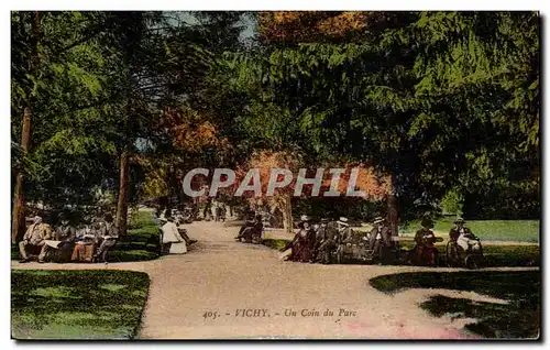 Cartes postales Vichy Un Coin Du Parc