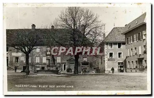 Ansichtskarte AK Nozeroy Place Des Annociades