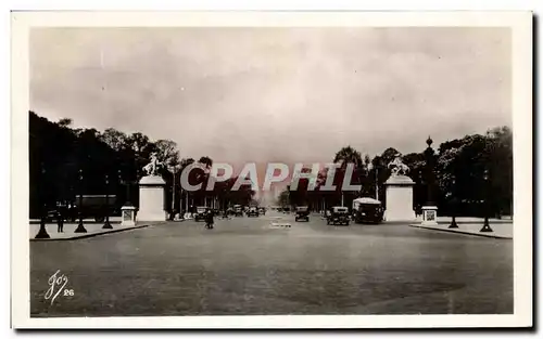 Ansichtskarte AK Paris L&#39Avenue des Champs Elysees Les chevaux de Marly