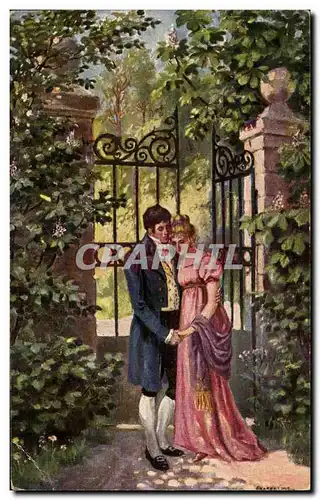 Cartes postales Couple Femme Beim Stelldichein F Kaskeline