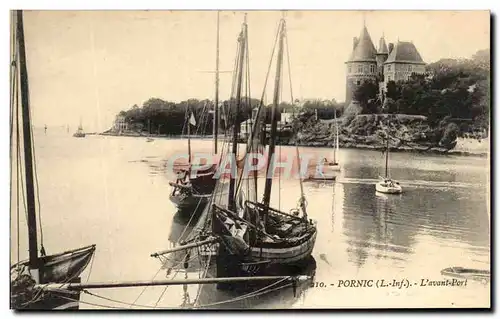 Cartes postales Pornic L&#39avant Port Bateaux