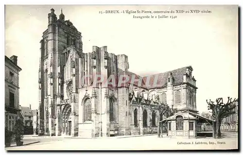 Cartes postales Dreux L&#39eglise St Pierre