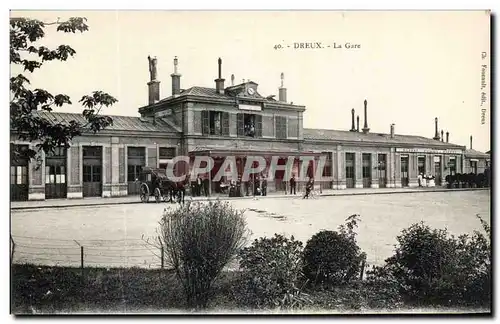 Cartes postales Dreux La Gare