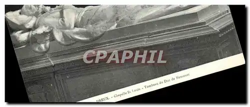 Cartes postales Dreux Chapelle St Louis Tombeau Du Duc de Nemours