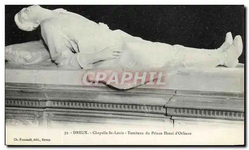 Ansichtskarte AK Dreux Chapelle St Louis Tombeau Du Prince Henri d&#39Orleans