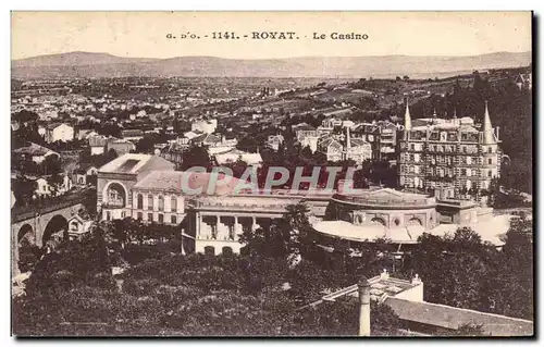 Cartes postales Royat Le Casino