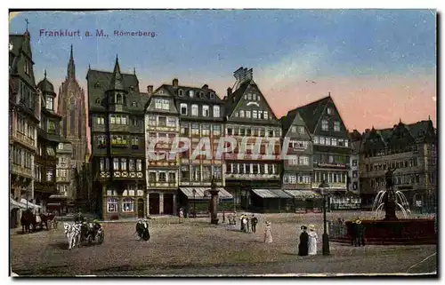 Cartes postales Frankfurt a m Romerbert