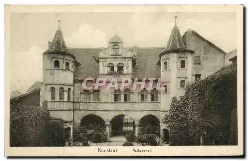 Cartes postales Konstanz Rathaushof