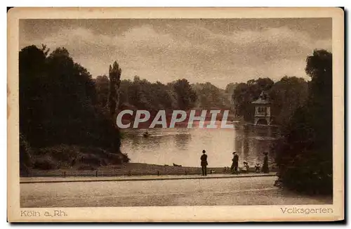 Cartes postales Koln A Rh Volksgarten