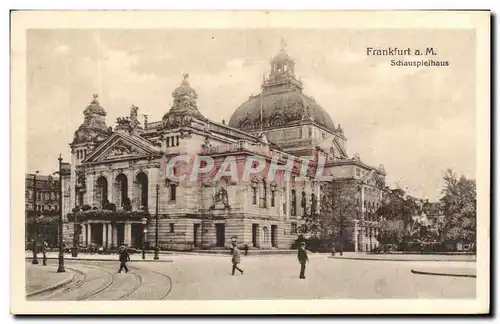 Cartes postales Frankfurt Schauspielhaus