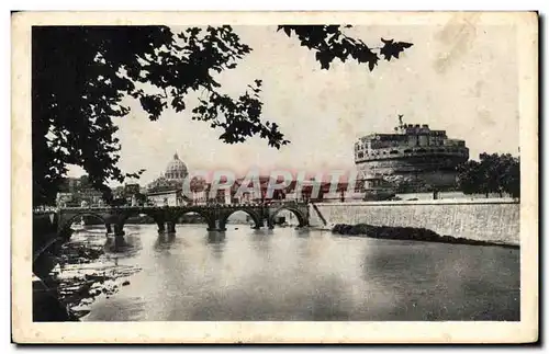 Cartes postales Roma Castello Ponte San Angelo