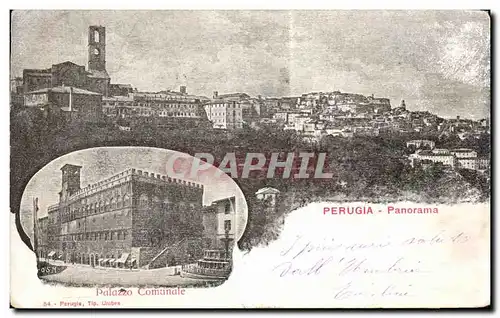 Cartes postales Perugia Panorama