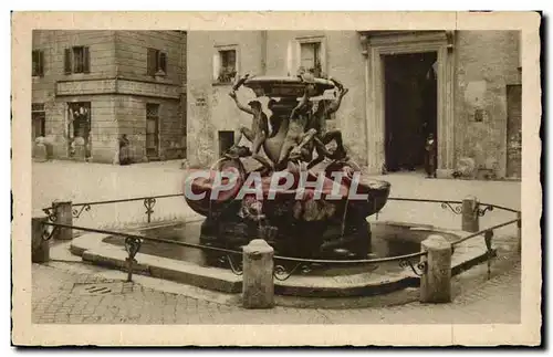 Ansichtskarte AK Roma Fontana delle Tartarughe