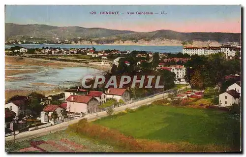 Cartes postales Hendaye vue Generale