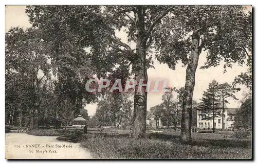 Cartes postales Nancy Parc Ste Marie