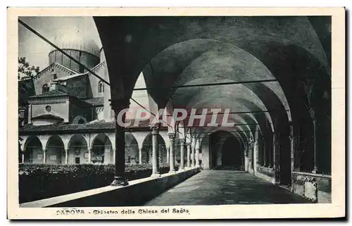 Cartes postales Padova Chiostro della Chiesa del Santo