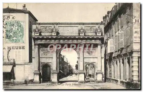 Cartes postales Nancy La Porte Stanislas