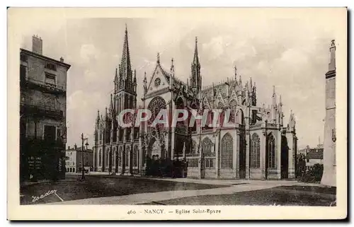 Cartes postales Nancy Eglise Saint Epvre