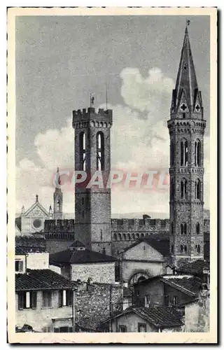 Cartes postales Firenze Torre del Bargielle Campanile Di Badia