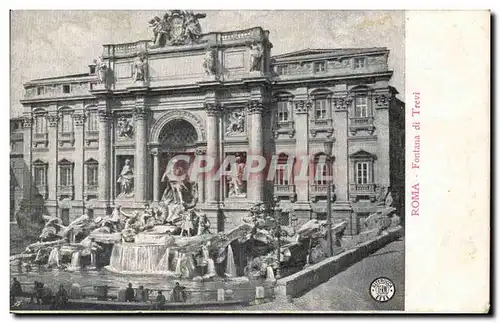 Cartes postales Roma Fontana di Trevi