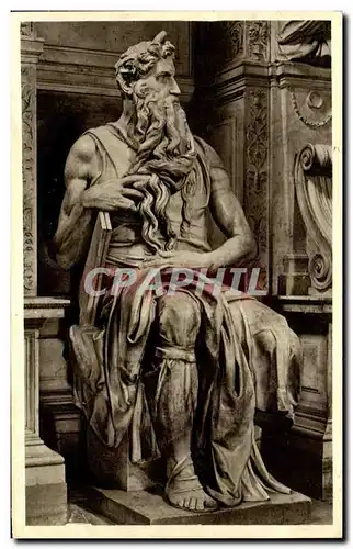 Ansichtskarte AK Roma Mose di Michelangelo Chiesa di S Pietro in Vincoli