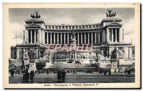 Cartes postales Roma Monumento a Vittorio Emanuele II