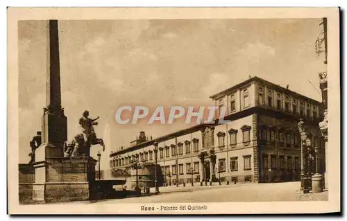 Cartes postales Roma Palazzo Del quirinale