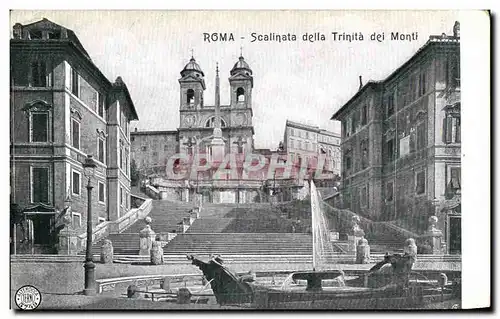 Cartes postales Roma Scalinata della Trinita Dei Monti