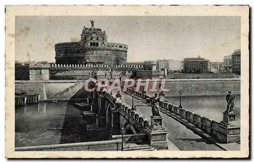 Cartes postales Roma Ponte e Castel S Angelo