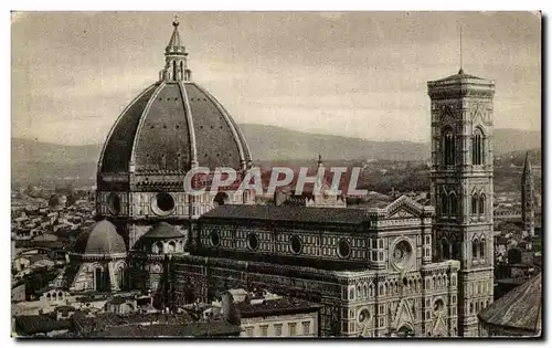 Cartes postales Firenze La Cathedrale Vista dalla Cupota di S Lorenzo