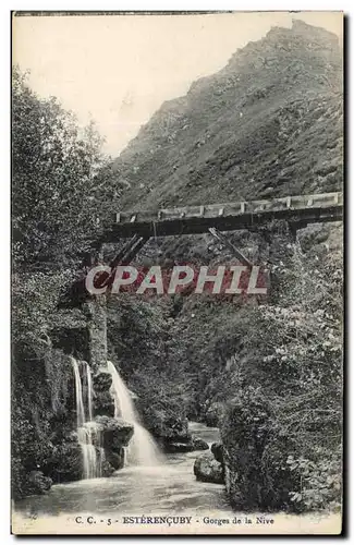 Cartes postales Esterencuby Gorges de la Nive