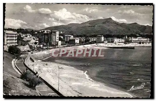 Moderne Karte La Cote Basque Saint Jean De Luz Vue panoramique