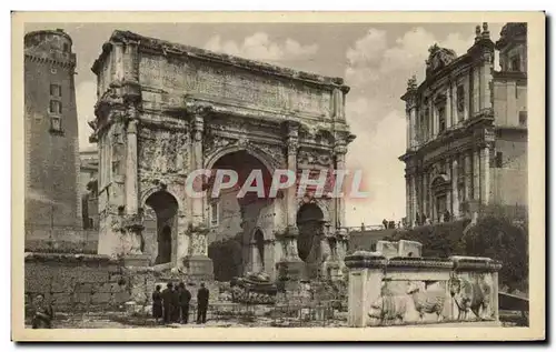 Cartes postales Roma Arco di Settimio Severo