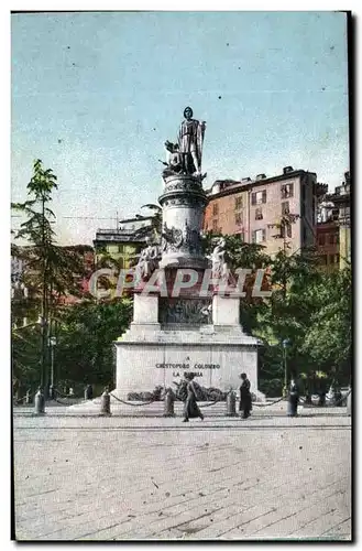 Cartes postales Statue Christophe Colomn