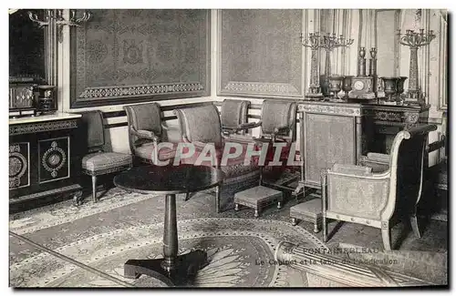 Cartes postales Fontainebleau Le cabinet et la table de l&#39abdication