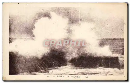 Cartes postales Effet De Vagues