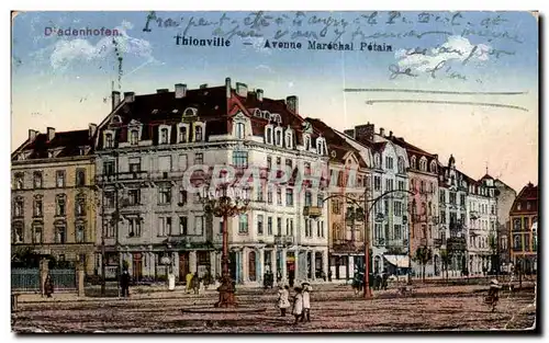 Cartes postales Thionville Avenue Marechal Petain