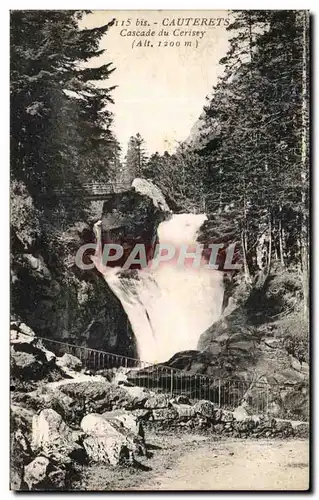 Ansichtskarte AK bis Cauterets Cascade du Cerisey