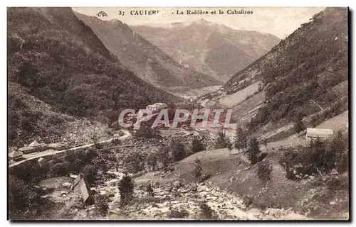 Ansichtskarte AK Cauterets La Raillere et le Cabaliros