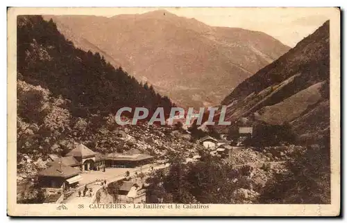 Ansichtskarte AK Cauterets La Raillere et le Cabaliros