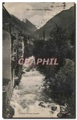 Cartes postales Cauterets Le Gave