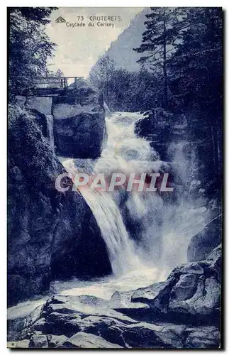 Ansichtskarte AK Cauterets Cascade du Cerisey